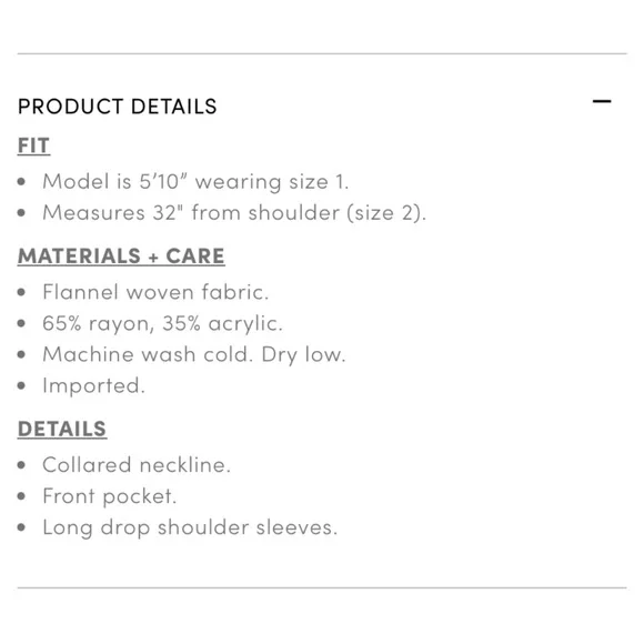 NEW Torrid 1 Flannel Drop Shoulder Button-Front Shirt, Mushroom Pocket, Plaid - Picture 5 of 12